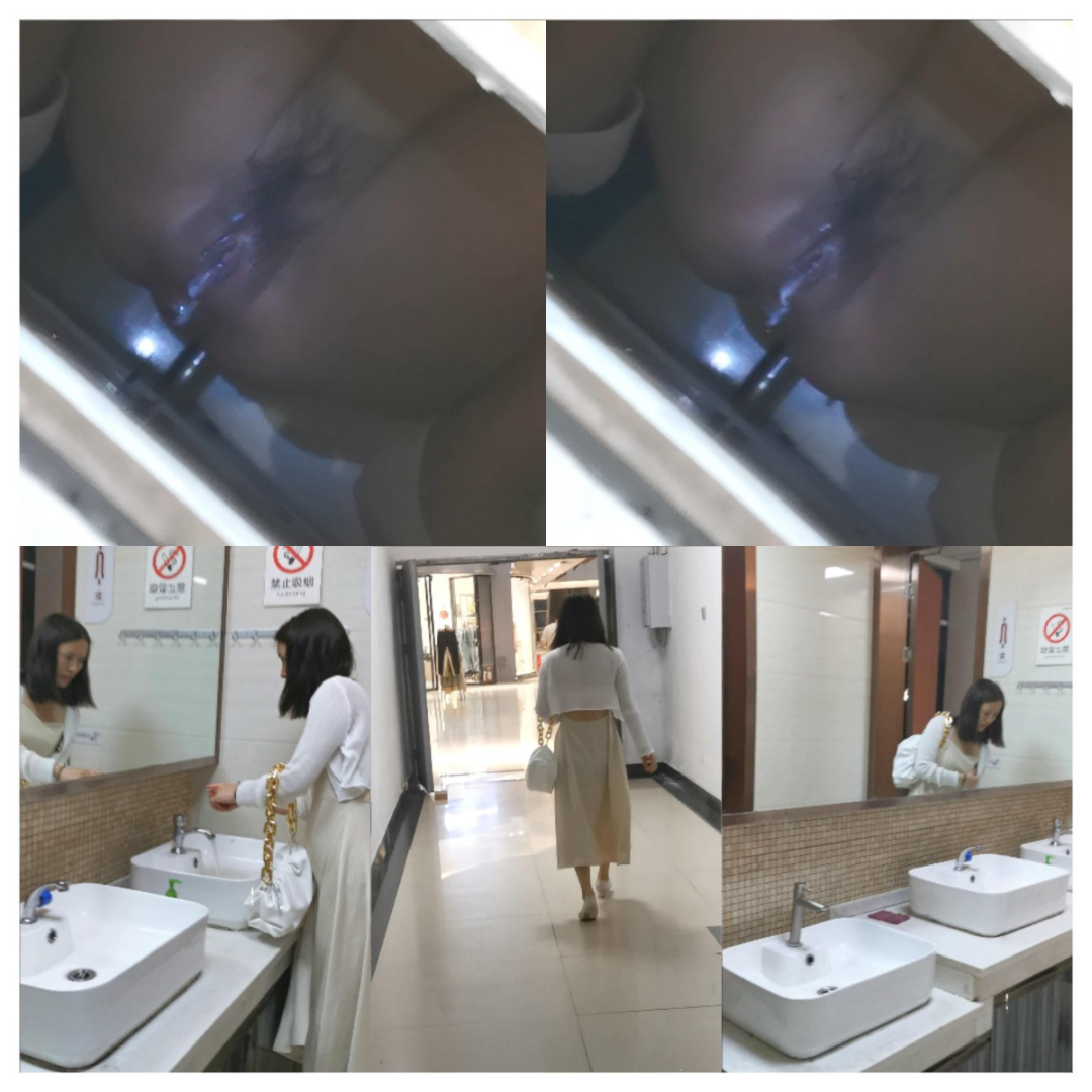 【蹲守商场女厕厕拍】★最新女厕★拿着小手电拍长裙人妻逼洞大开拉屎-逼洞流出白液体.png